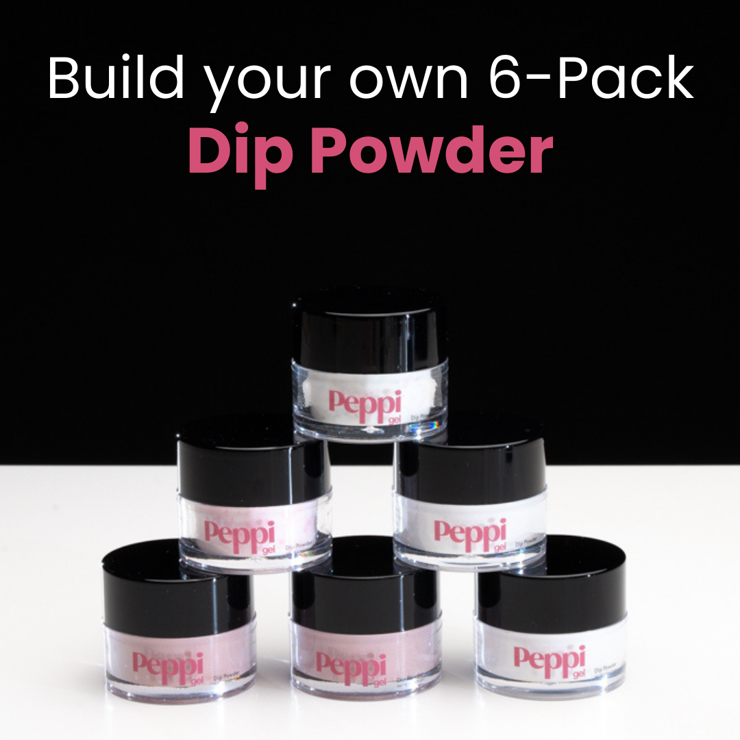 Gel Building Powder Build Your Own 6-Pack (Dip Powder) – Peppi Gel