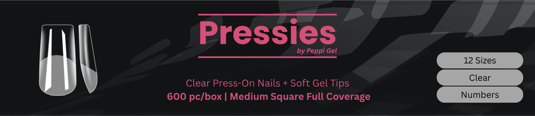 Single Packs – Pressies Nail Extensions Medium Square
