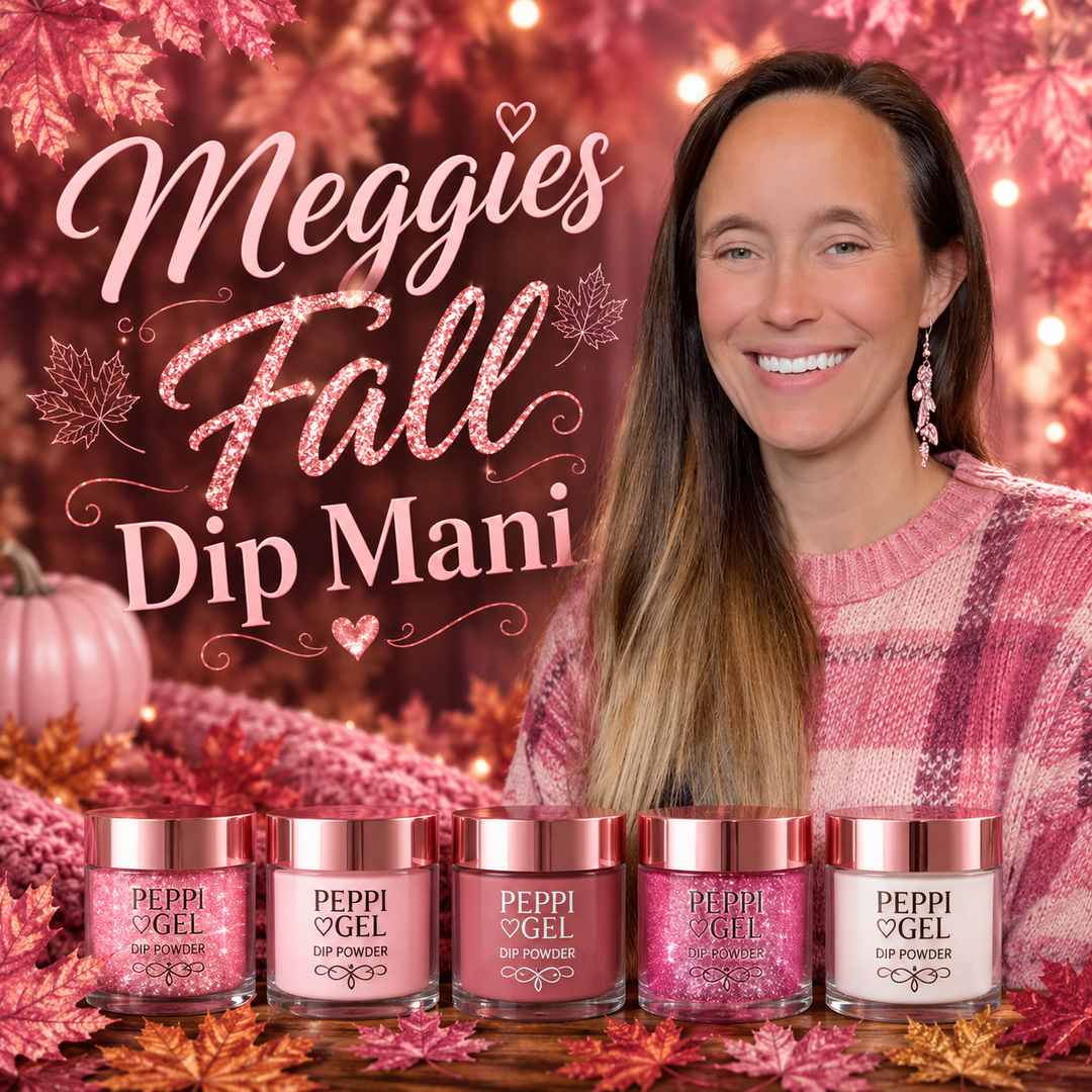 Meggie's Fall Dip Mani