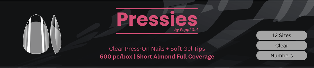 Single Packs – Pressies Nail Extensions Short Almond