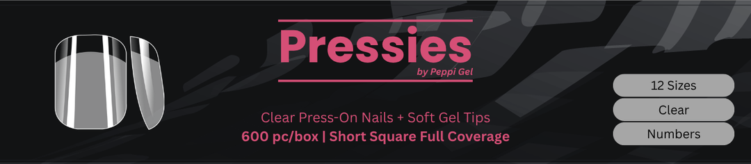Single Packs – Pressies Nail Extensions Short Square