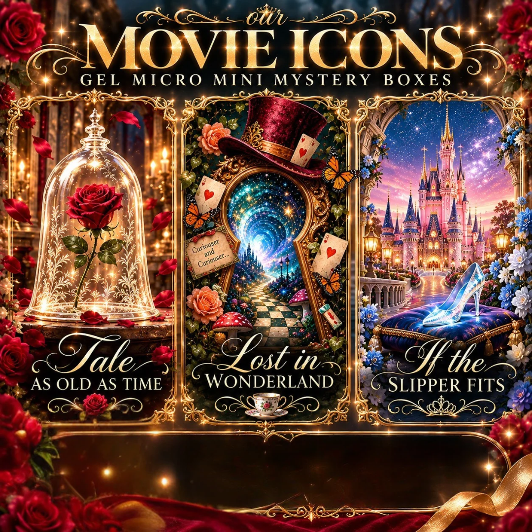 Movie Icons Gel Micro Mini Mystery Boxes Bundle