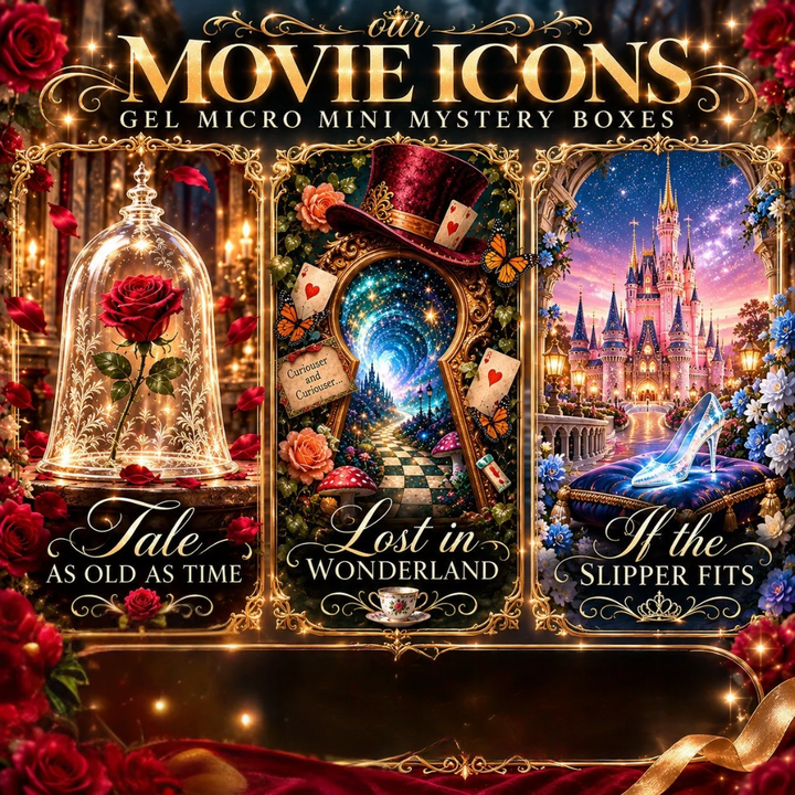 Movie Icons Gel Micro Mini Mystery Boxes Bundle