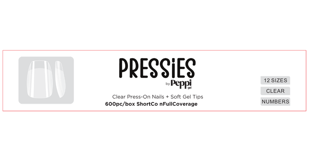 Single Packs – Pressies Nail Extensions - Short Coffin