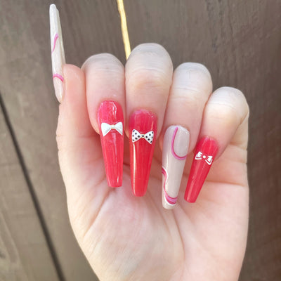 5D NAIL BOW STICKERS