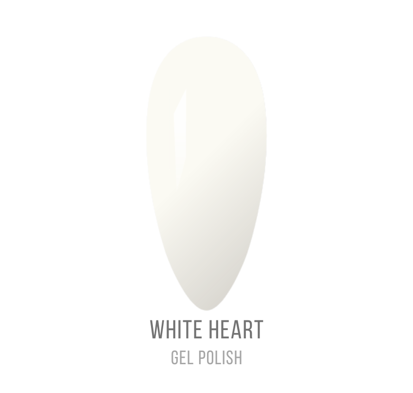 WHITE HEART (GEL)