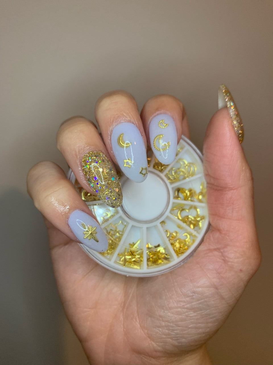 METAL STAR AND MOON CRYSTALS